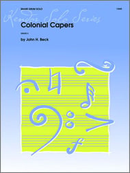 COLONIAL CAPERS SNARE DRUM SOLO cover Thumbnail